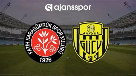 MKE Ankaragücü - 24 Erzincanspor maçının canlı yayın bilgisi ve maç linki
